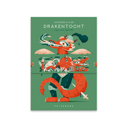 Add the Flemish leporello Drakentocht to your collection, ISBN 9789464013238