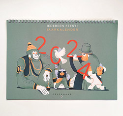 Every year Orbit Vzw and Pelckmans publish a calendar that highlights the festive days of not just one, but of all groups and religions. We had the lovely opportunity to create the illustrations for the 2024 edition.